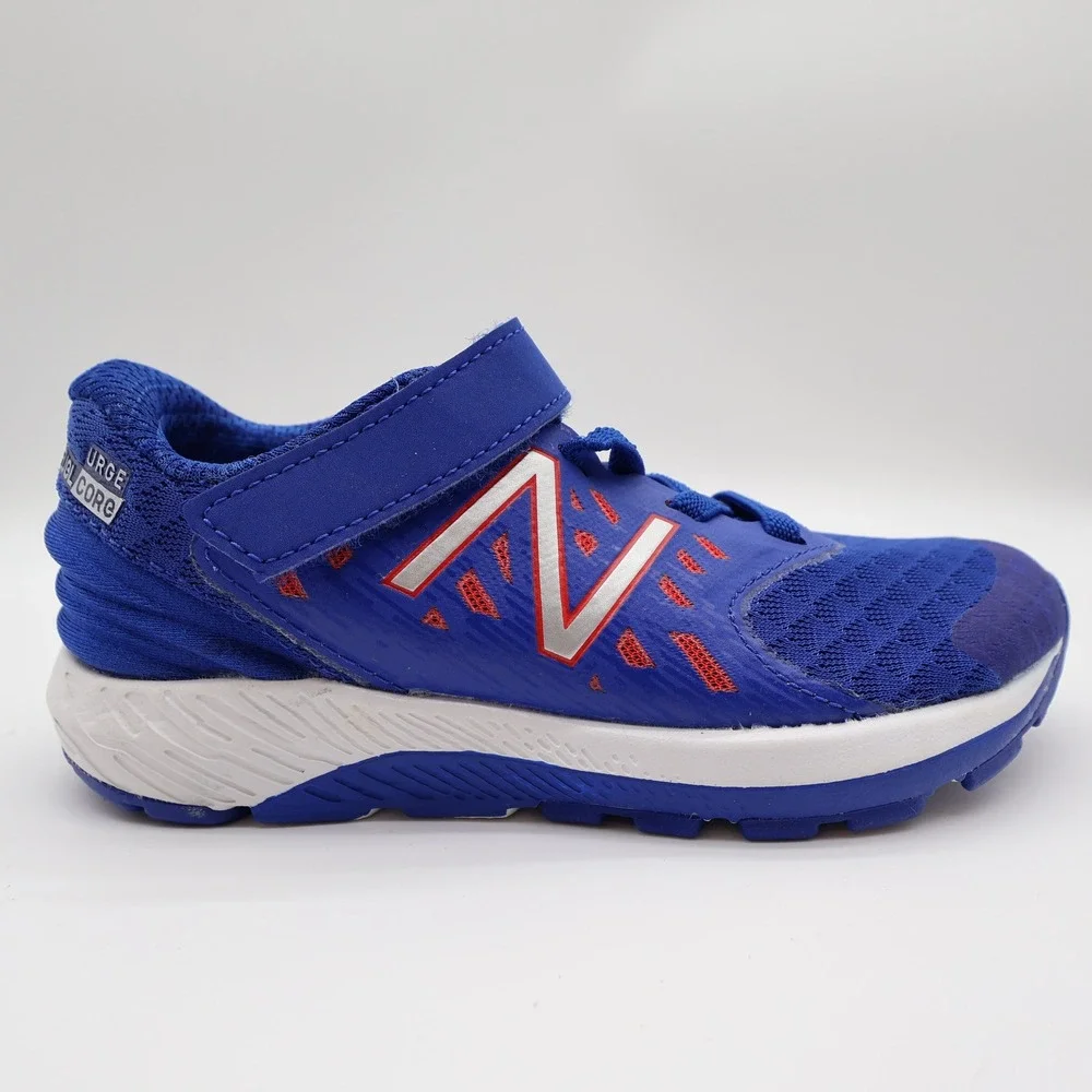 New Balance FuelCore Urge Boys Size 12 Blue Mesh Athletic Running Sneakers